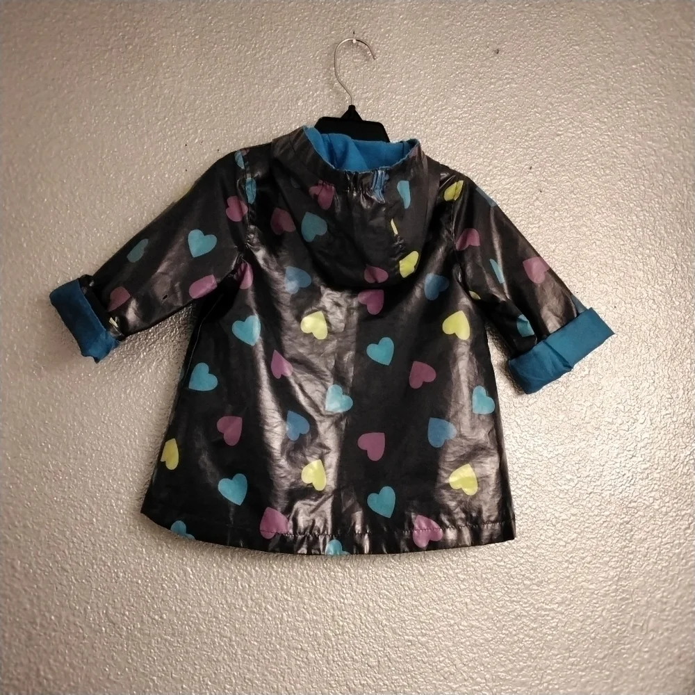 Osh Kosh B'Gosh Girl's Heart Rain Coat   Size 18Mo